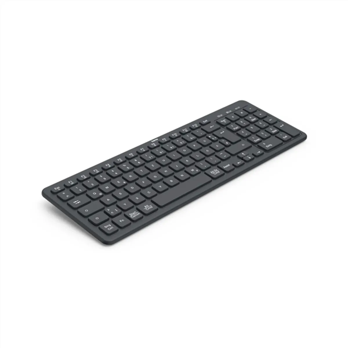 Hama 13173057 WK-300 multi-device vezeték nélküli billentyűzet Bluetooth 5.2 és 2,4 GHz 10 m hatótávolság 90 százalékos kompakt numerikus blokk #2