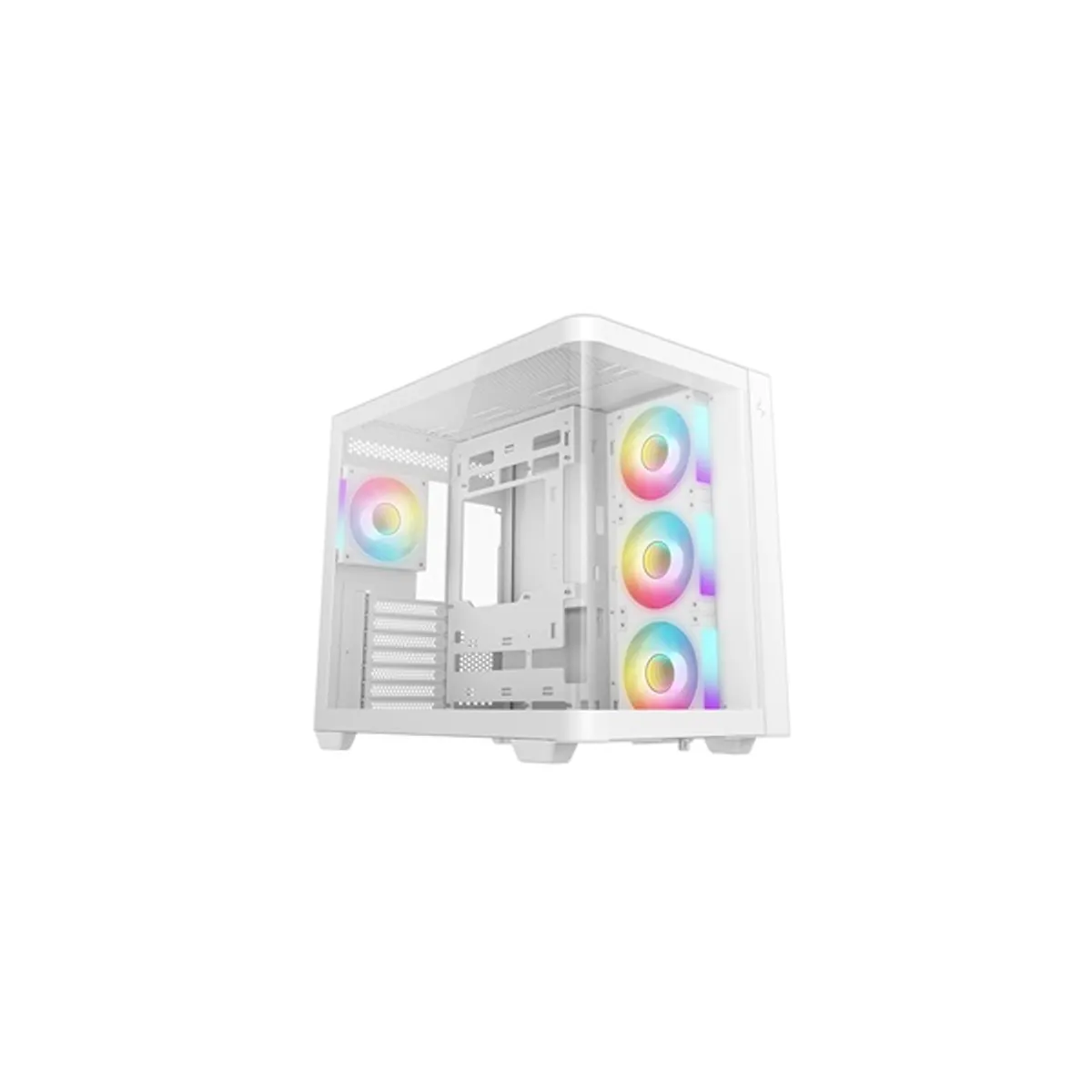 DEEPCOOL R-CG530U-WHAGA4-G R-CG530U Nincs táp Fehér Oldal: 3x120mm - Hátul: 1x120mm #1