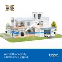 TP-LINK TAPO C560WS IP kamera 4K 8 MP PTZ 326 fok pan 53 fok tilt IP66 2 világítás microSD 512 GB #3