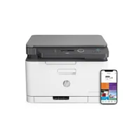 HP OPH 4ZB96A#B19 színes lézeres multifunkciós nyomtató USB 2.0 LAN és Wireless 18 ppm A4 600x600 dpi LCD kijelző 50 oldal kimenet 4 tonerek