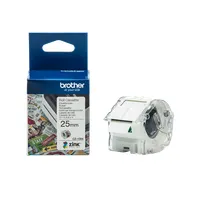 Brother CZ1004 CZ-1004 25 mm x 5 m fehér folytonos címketekercs #1