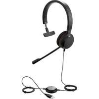 Jabra 4993-823-109 fejhallgató USB vezetékes fekete mono mikrofon #1