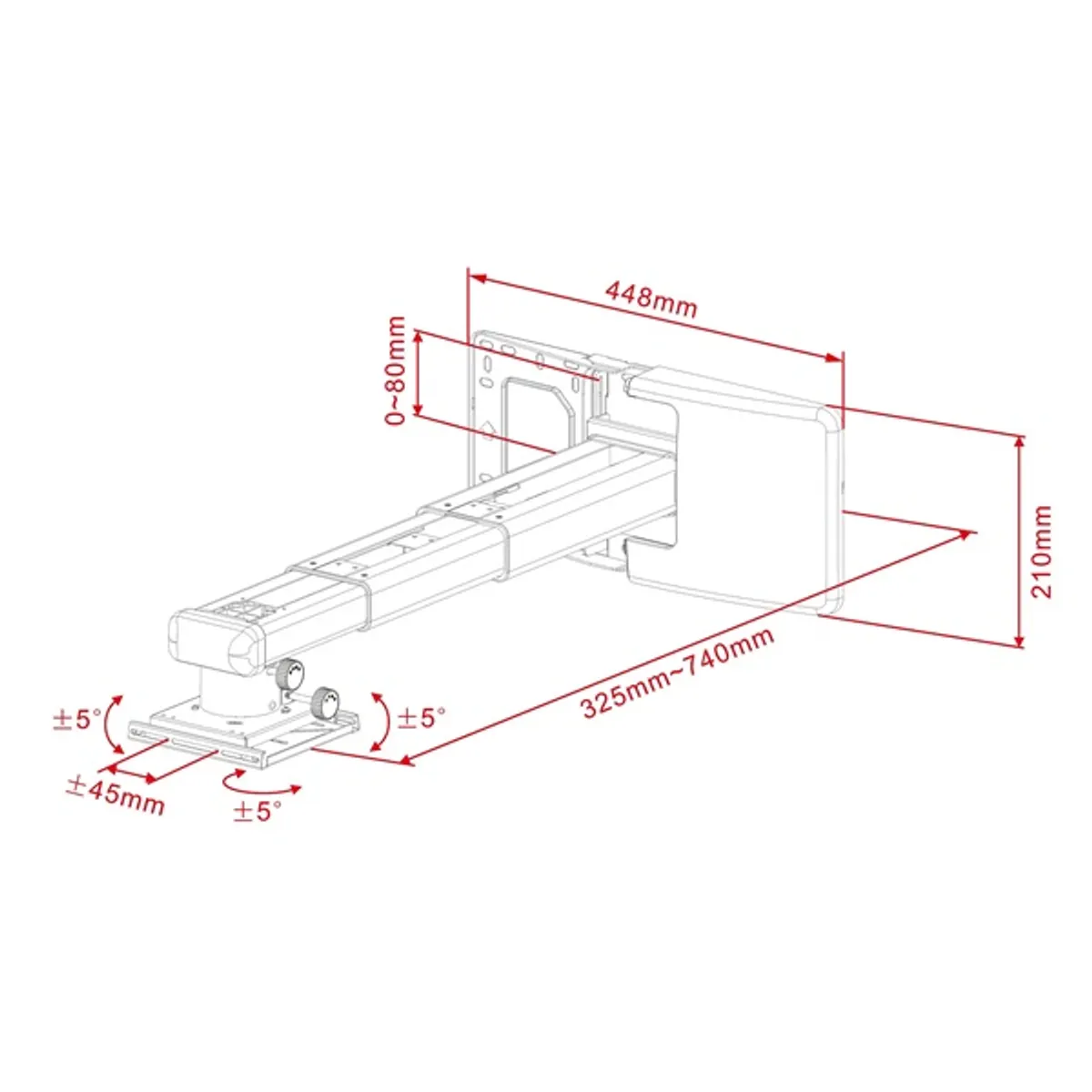 MULTIBRACKETS 7350022739833 konzol #5