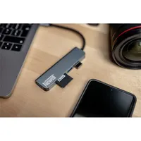 NEWELL NL3604 5 az 1-ben hub USB-C 2x USB-A 2.0 1x USB-A 3.0 SD és micro SD olvasó alumínium #4
