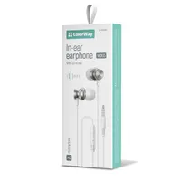 COLORWAY CW-WD03WT UrbanBeat White 3,5 mm jack 1,2 m mikrofon beépített távirányító #3
