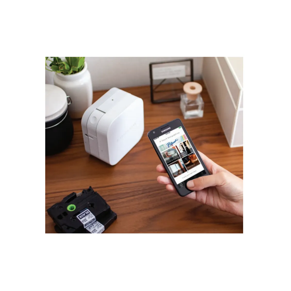 Brother PTP300BTRE1 PT-P300BT címkenyomtató Bluetooth 3.5-12 mm TZe 20 mmps 180x180 DPI #2