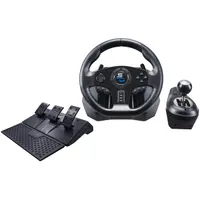 Subsonic SA5627-NG Superdrive GS850-X kormány 28 cm, 270 fok, 3 pedálos kuplunggal, programozható gombok, kettős vibráció, fejhallgató kompatibilis #1