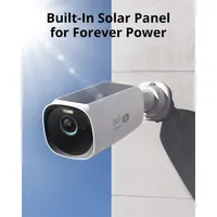 Anker T88723W1 EufyCam 3 S330 4K beépített napelem WiFi kültéri vízálló 3-1 #2