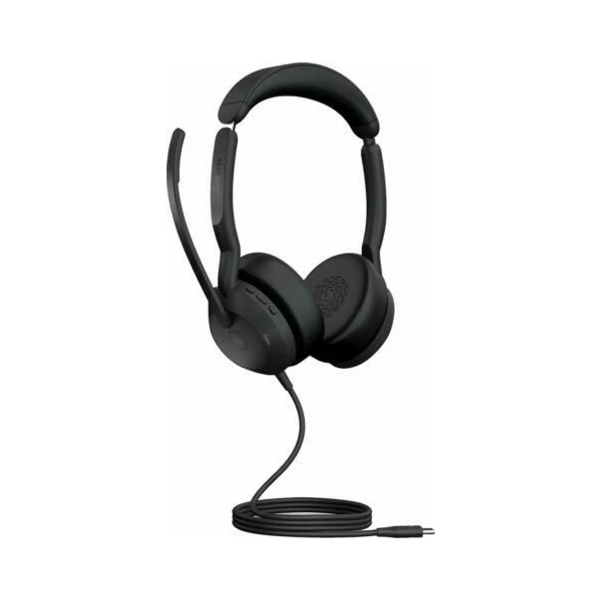 Jabra 25089-899-999 Evolve2 50 USB-A MS Mono Bluetooth Fejhallgató Fekete #1