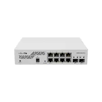 MIKROTIK CSS610-8G-2S+IN Cloud Smart Switch 8x1G, 2xSFP, rack-be szerelhető, webes menedzsment