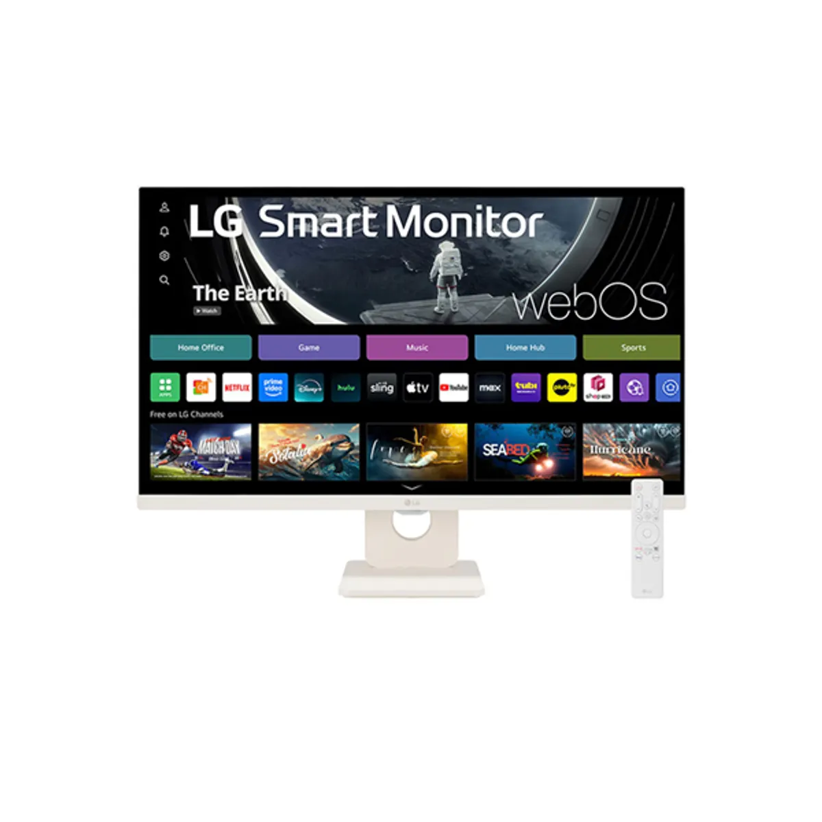 LG MON 27U511SA-W.AEU okos monitor 27" IPS 1920x1080 100 Hz 5ms HDMIx2 USBx2 hangszóró webOS #2