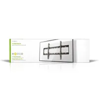 Nedis TVWM2050BK rögzített fali tartó 42"-70" max 60 kg VESA 400x200 400x400 600x400 100x100 200x100 200x200 min faltávolság 29 mm fekete #4