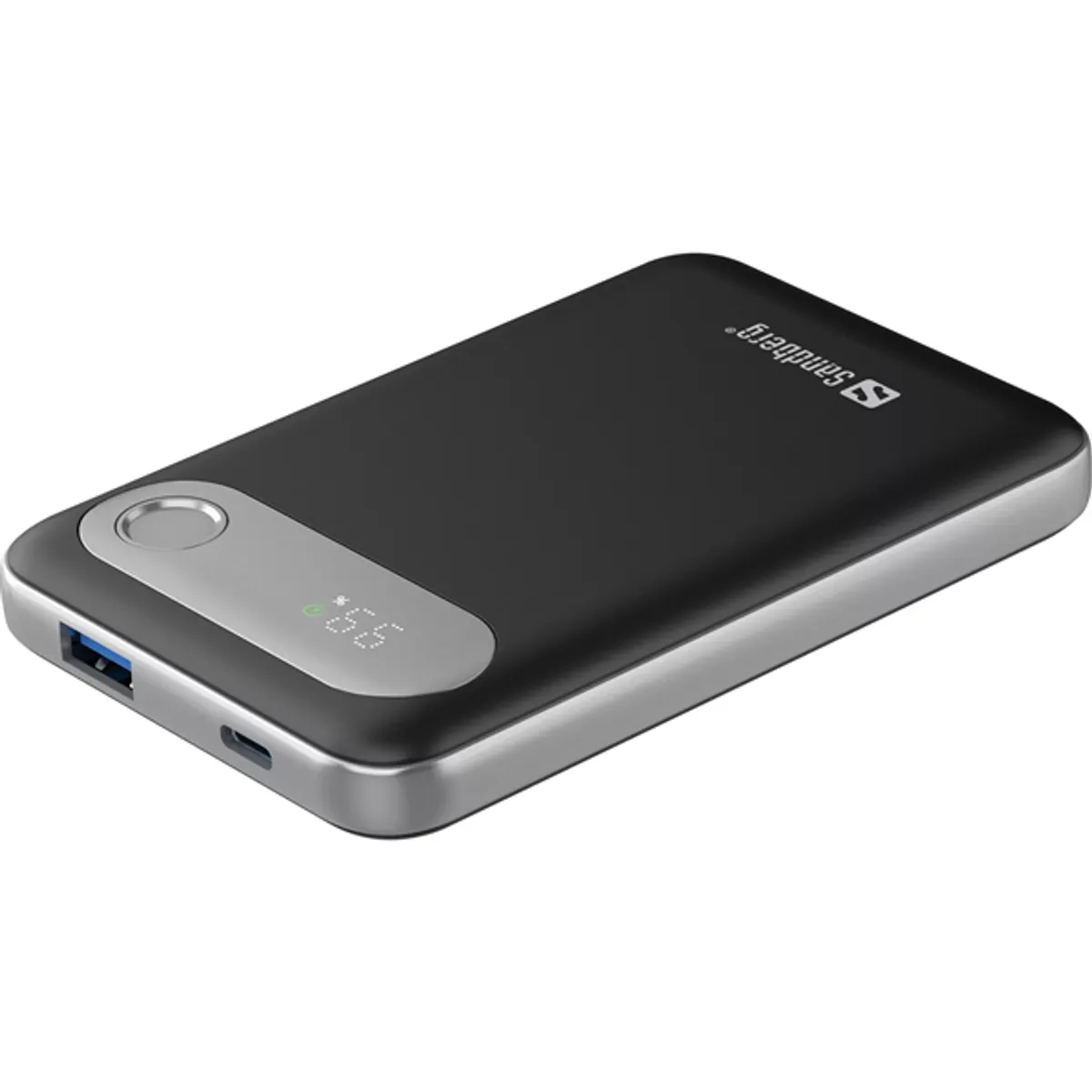 SANDBERG 421-16 Hordozható akkumulátor PD20W 10000 mAh LCD #1