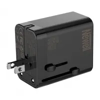 NEWELL NL3821 GaN utazó töltő 65W 2x USB-C 1x USB-A kivehető dugók 100-240V #2