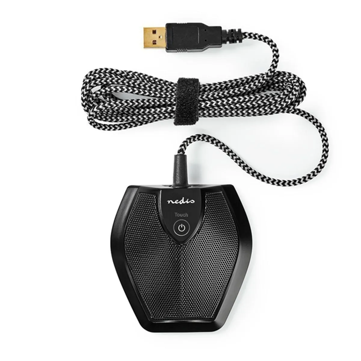 Nedis MICCU100BK konferenciamikrofon 360 usb plug and play érintésnémítás LED jelzéssel #5