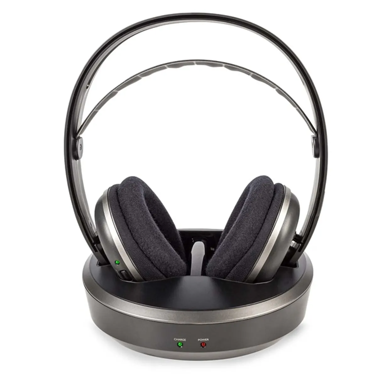 Nedis HPRF210BK vezeték nélküli fejhallgató 40 mm, 100 m hatótávolság, töltőállomás, USB-C #4