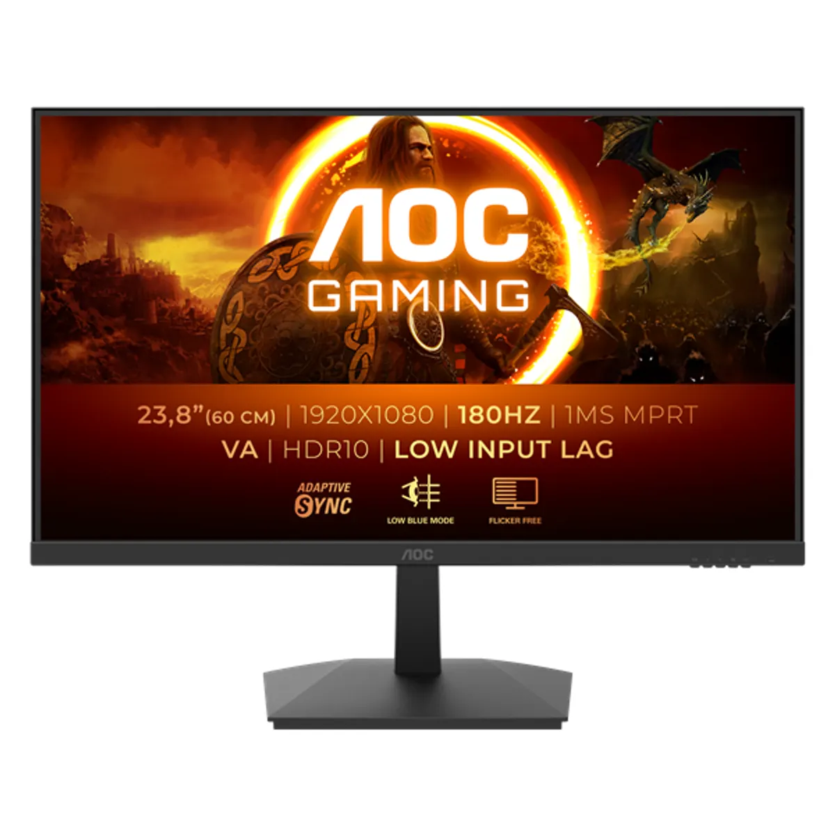 AOC 24G15N2 G1 23.8" FHD VA 180 Hz 4 ms HDR Adaptive Sync #9