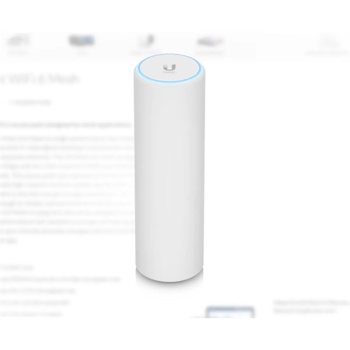 Ubiquiti U6-MESH UniFi 6 Mesh WiFi 6 IPX5 kültéri PoE 2,4 GHz és 5 GHz 5,3 Gbps #1