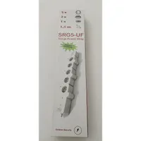 SPS SRG5-UF SRG5UF 5 aljzatú túlfeszültségvédő elosztó 2 USB-A, 1 USB-C, 1,5 m #3
