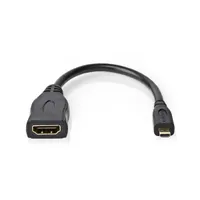 NEDIS CVGP34790BK02 kábel fekete