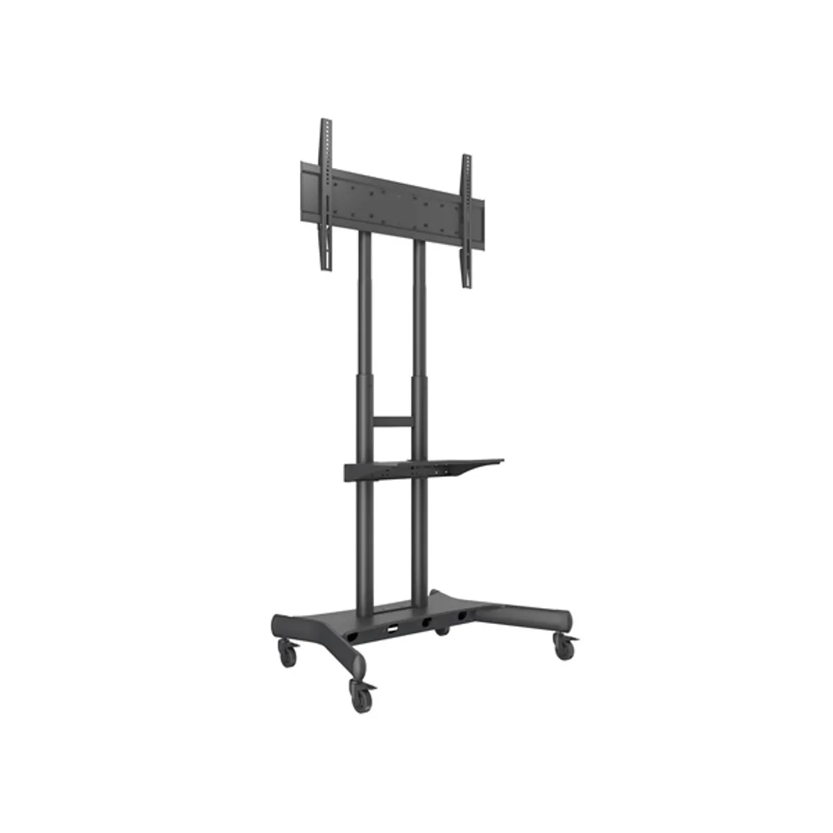 MULTIBRACKETS 7350073734627 M Public Floorstand Basic 180 55-80" polc és kamera tartó max VESA 800x500 90 kg állítható fekete #7