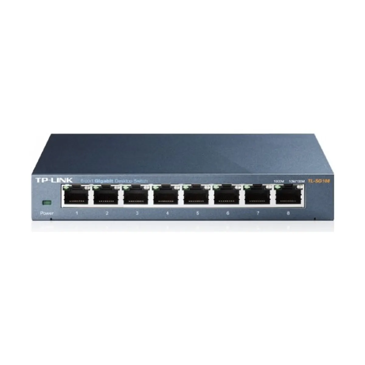 TP-LINK TL-SG108 asztali switch 8 portos Gigabit nem menedzselhető Auto-MDI-MDIX #1