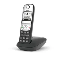 GIGASET S30852-H2810-S201 dect készülék hívószám kijelzés kihangosítás kijelző háttérvilágítás vezeték nélküli fekete üzenetrögzítő nincs #3