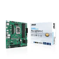 ASUS PCC PRO Q870M-C-CSM ATX S1700 DDR5 256GB 4 memóriafoglalat M.2 RAID HDMI DisplayPort 1x PCIe LAN 2x Gigabit 7x USB 3.1 8x USB 2.0 7.1 HD audió