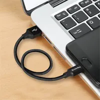 COLORWAY CW-CBUM048-BK USB-A to MicroUSB adat- és töltőkábel 0,25 m fekete #3