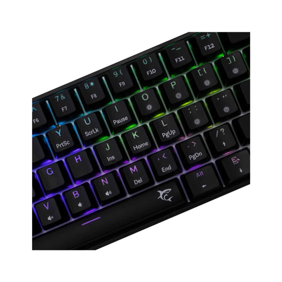 Whiteshark WS GK-004123B/BL-HU mechanikus billentyűzet HU vezetékes Type-C USB 2.0 világítás #2