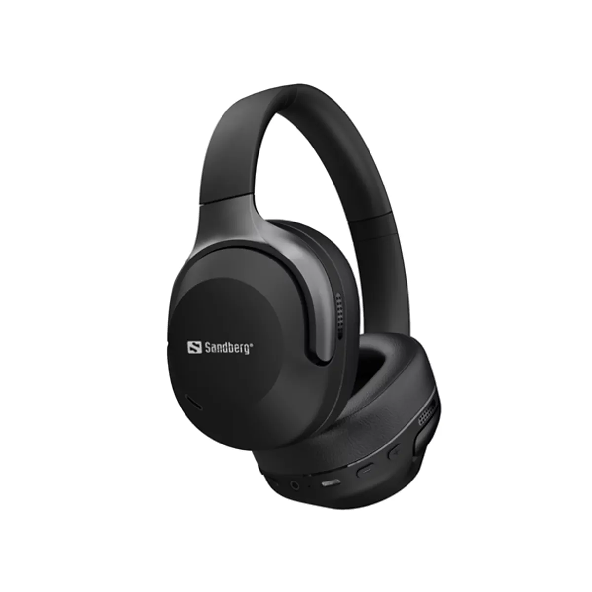 SANDBERG 126-53 Fejhallgató ANC+ENC Bluetooth 6.0 3 mikrofonnal USB-C 40 mm #2