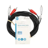 NEDIS CAGL24200BK50 sztereo RCA kábel 2x RCA dugó 5m #3