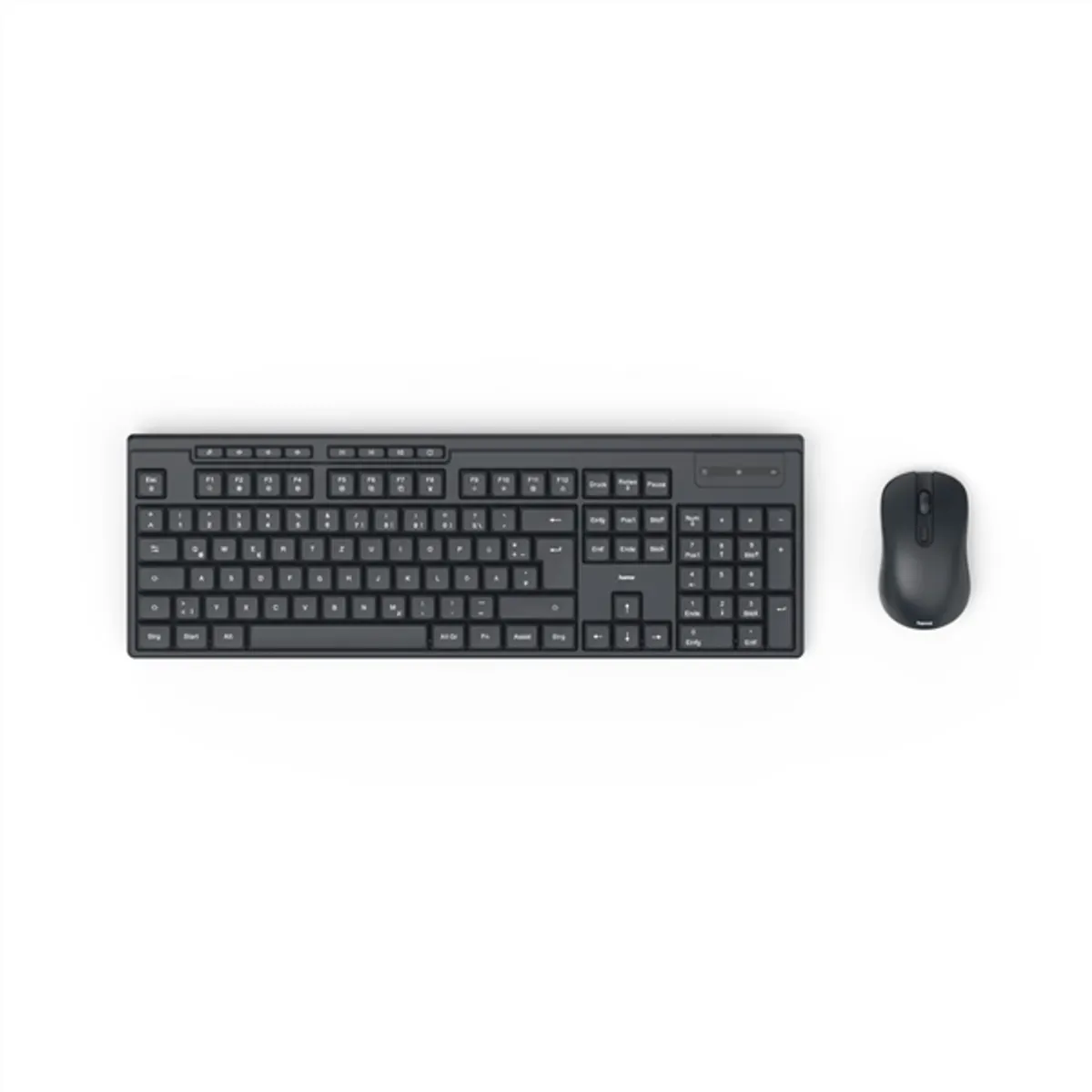 Hama 13173056 WKM-200 vezeték nélküli billentyűzet és egér, 2,4 GHz, 10 m hatótáv, DPI 800-1200-1600, 65 százalékban újrahasznosított abs #1
