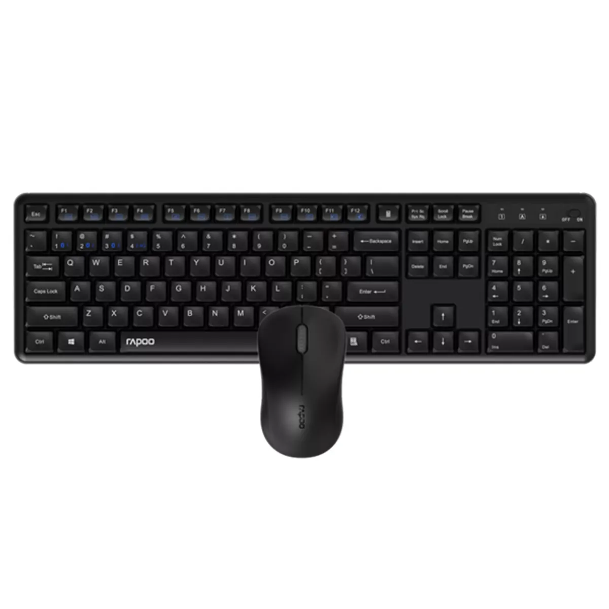 RAPOO 00229634 8150M Silent vezeték nélküli billentyűzet és egér 2,4 GHz Bluetooth 4.0 Bluetooth 5.0 12 hónap üzemidő Magyar kiosztás #1