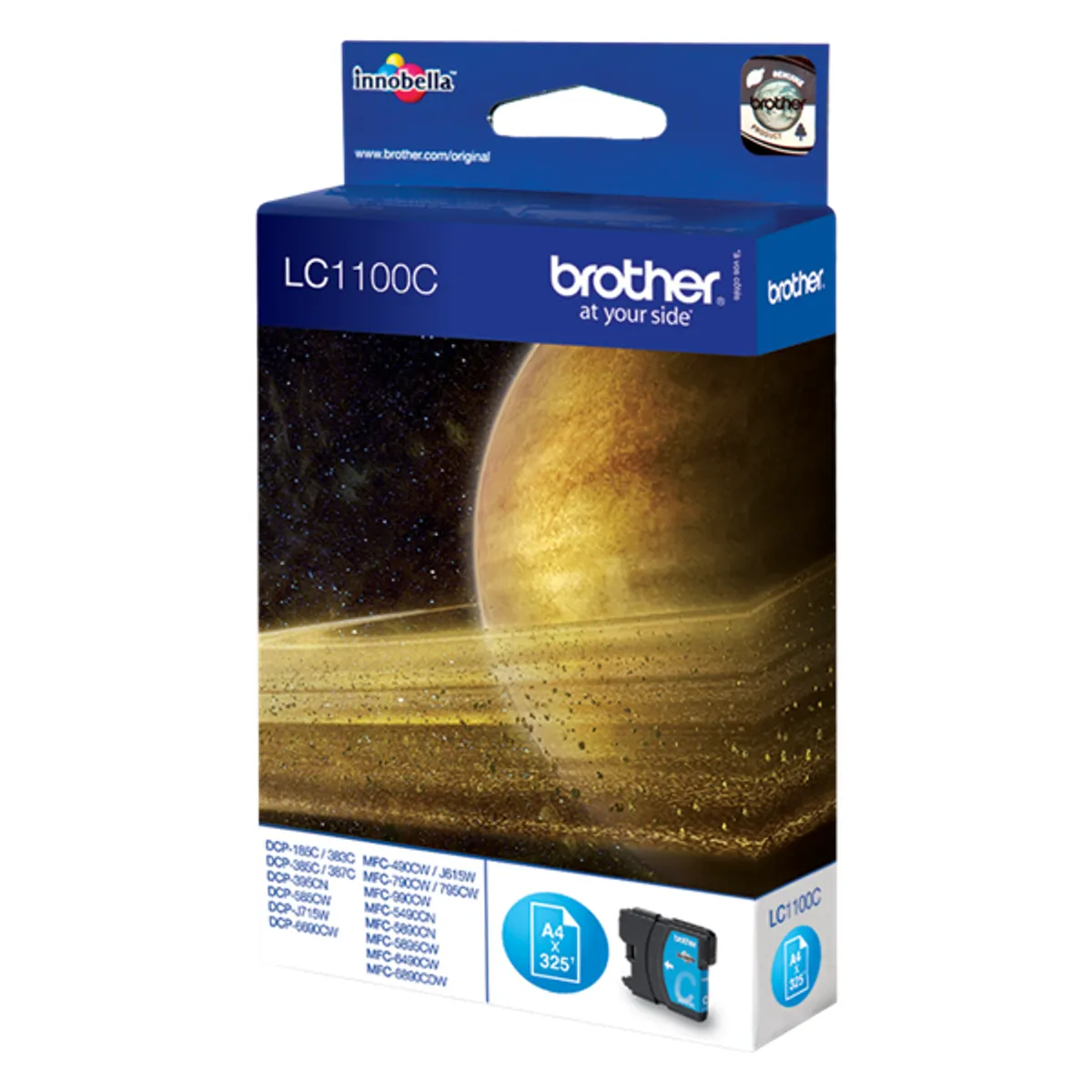 BROTHER LC1100C cián tintapatron 325 oldal #1