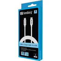 Sandberg 136-52 USB-C töltőkábel 1 m 65W PD #2