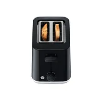 Braun HT1010BK kenyérpirító 2 szeletes 8 fokozat 900W zsemlemelegítő kenyérkiemelő #3