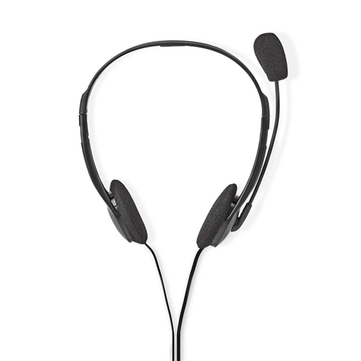 Nedis CHST100BK mikrofonos fejhallgató 2 m 2x 3,5 mm 32 Ohm 105 dB 20 Hz-20 kHz #2