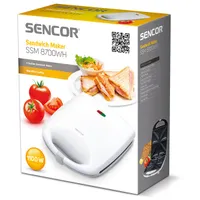 SENCOR SSM 8700WH szendvicssütő 1100 W #4