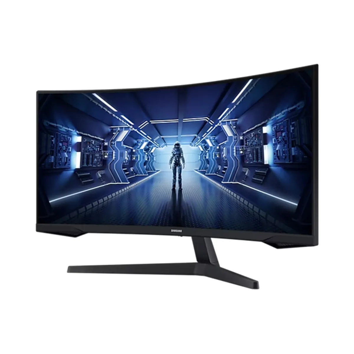 SMG MON LC34G55TWWPXEN 34" ultrawide gaming monitor 3440x1440 165 Hz VA 21:9 1000R HDR ívelt dönthető #3