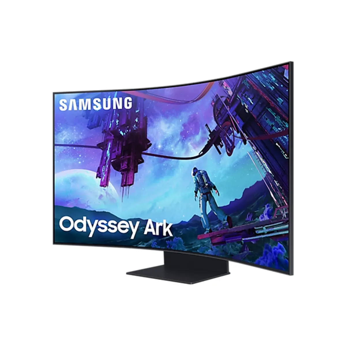 SMG MON LS55CG970NUXDU játékmonitor 55" UHD 3840x2160 165 Hz VA 1000R HDR 1 ms HDMI DP USB beépített hangszóró #2