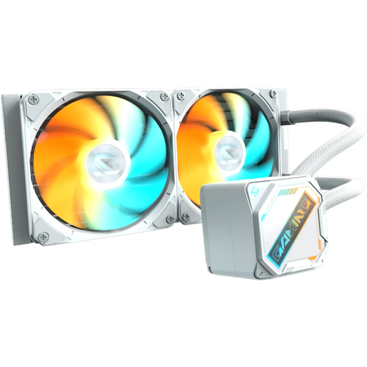 GIGABYTE GP-GIGABYTE GME 240I Gaming 240 Ice fehér Argb 12 cm ventilátor #1