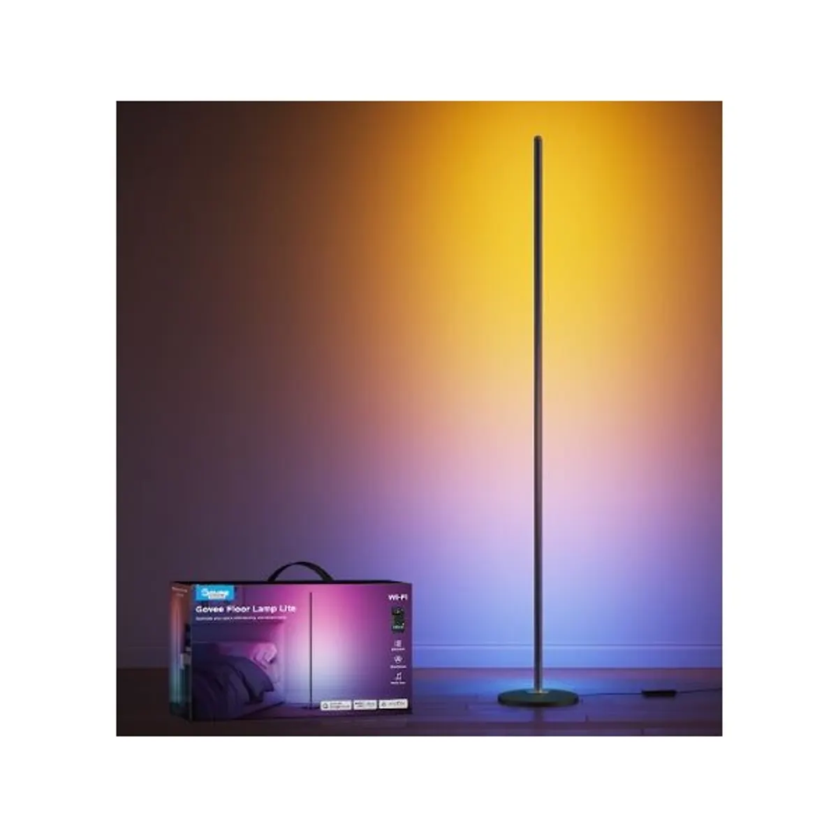 GOVEE govh8076 rgbicw padlólámpa lite wifi bluetooth hangvezérlés #1
