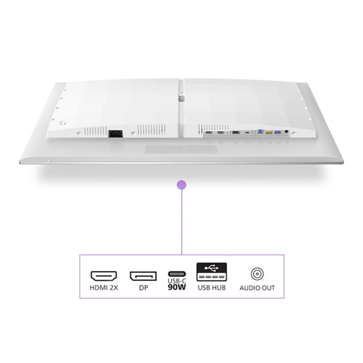 PHI MON 32M2N8900/00 31,5" OLED UHD 3840x2160 240 Hz HDR Dönthető Forgatható VESA 100x100 HDMI DP USB-C #3