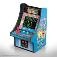 MY ARCADE DGUNL-3230 Ms. Pac-Man Micro Player 6.75" hordozható, kivehető joystick, külső hangszóró, 3,5 mm fejhallgató-csatlakozó #6