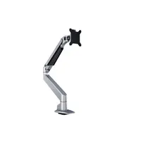 MULTIBRACKETS 7350022737167 egykaros gázemelő kar asztali rögzítő ezüst 15-34" VESA 75x75 100x100 teherbírás 10 kg