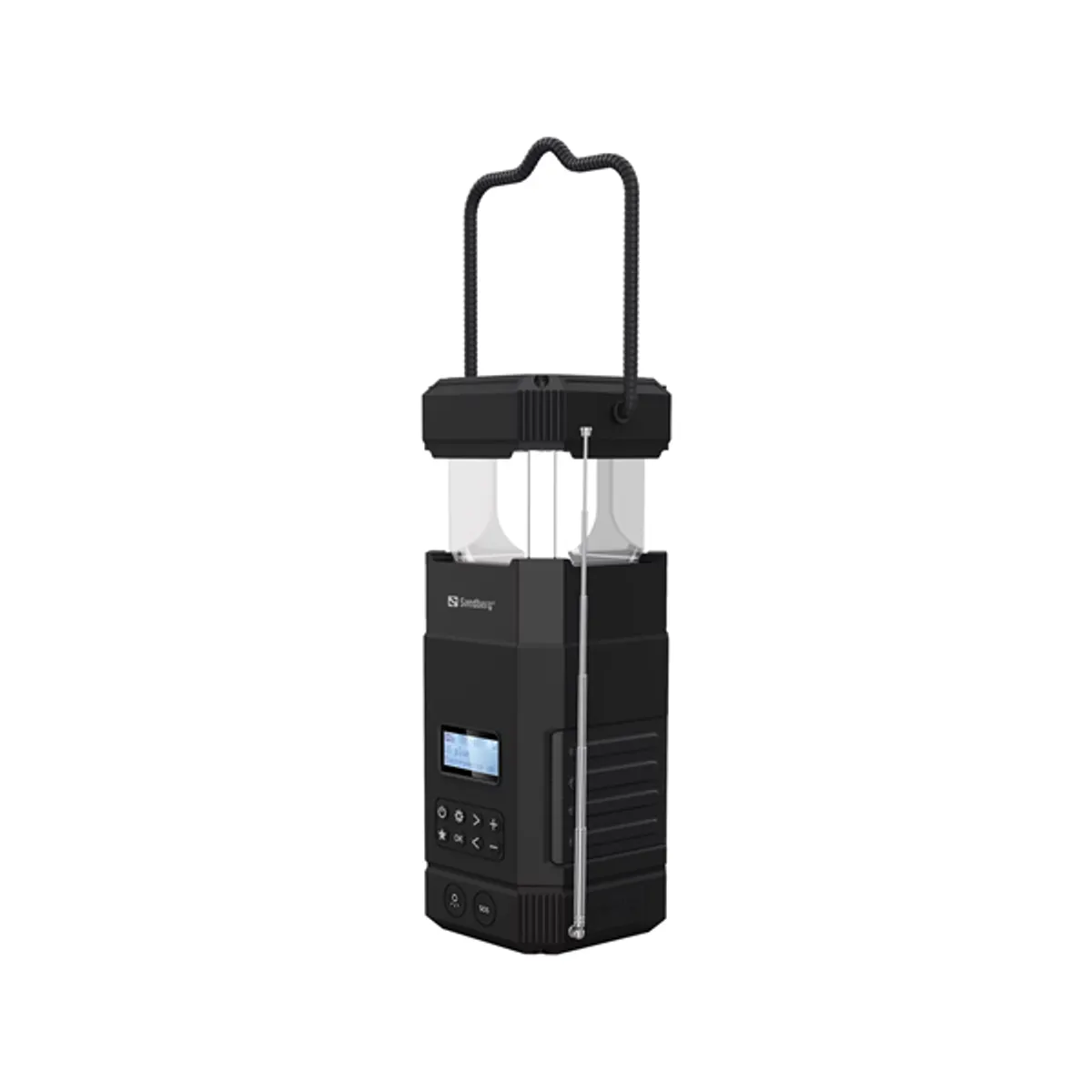 SANDBERG 420-90 Survivor Lantern All-in1 10000 mAh IPX5 Bluetooth 5.0 DAB rádió FM USB-C USB-A pass-through #2