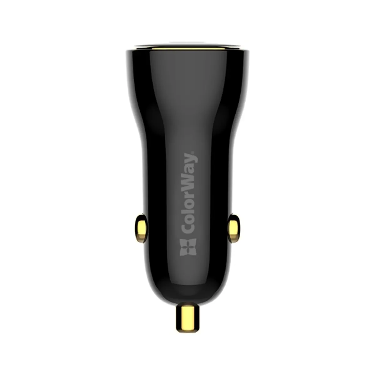 ColorWay CW-CHA046PD-BK Autós töltő USB-C USB-A 60W PD 3.0 PPS QC Apple Huawei Samsung Intelligens USB Auto ID védelem #1