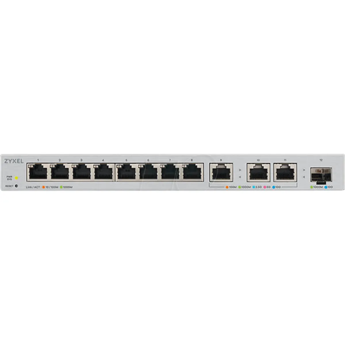 ZYXEL XGS1250-12-ZZ0102F XGS1250-12 12-portos webmenedzselt Layer 2 kapcsoló 1G RJ-45 és 1x SFP #1