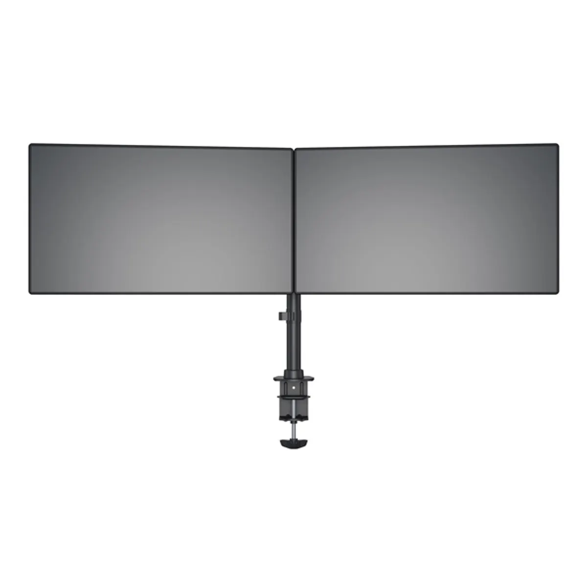 MULTIBRACKETS 7350073733309 M Deskmount Basic Dual 15-27" Fekete 75x75 100x100 VESA Dönthető Forgatható 7,5 kg #10